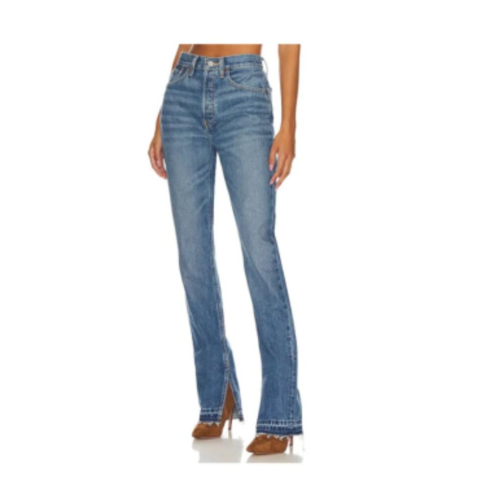 *New* RE/DONE 70s High Rise Skinny Boot Jeans Size 24